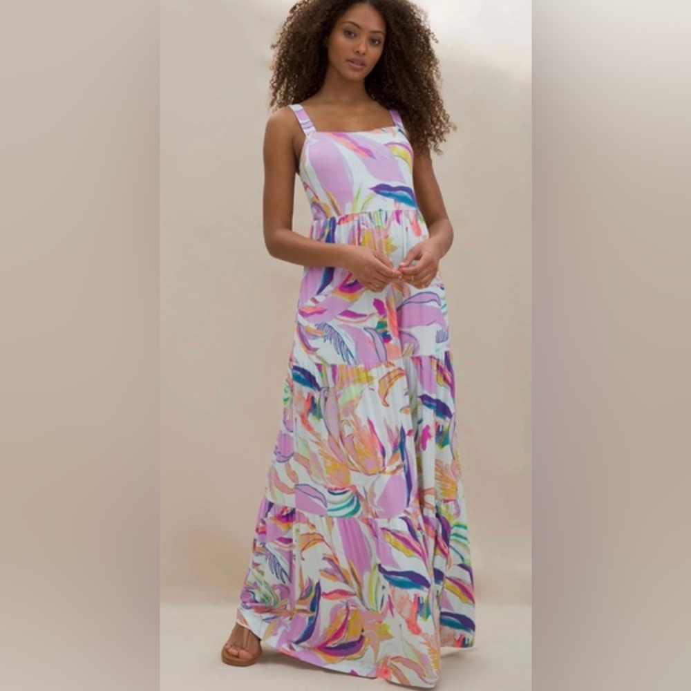 Trapeze Maxi Bra Dress